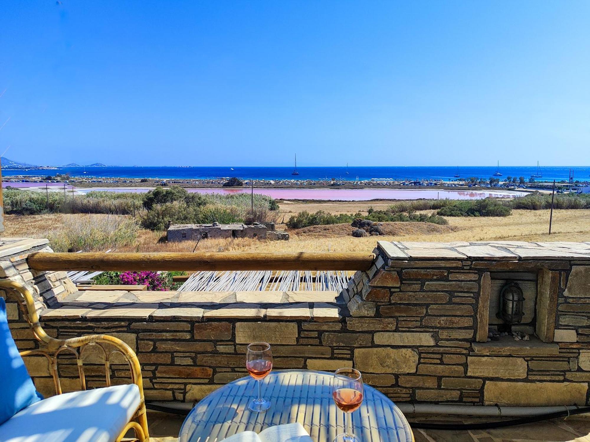 Kyma Apartments - Naxos Agios Prokopios ภายนอก รูปภาพ
