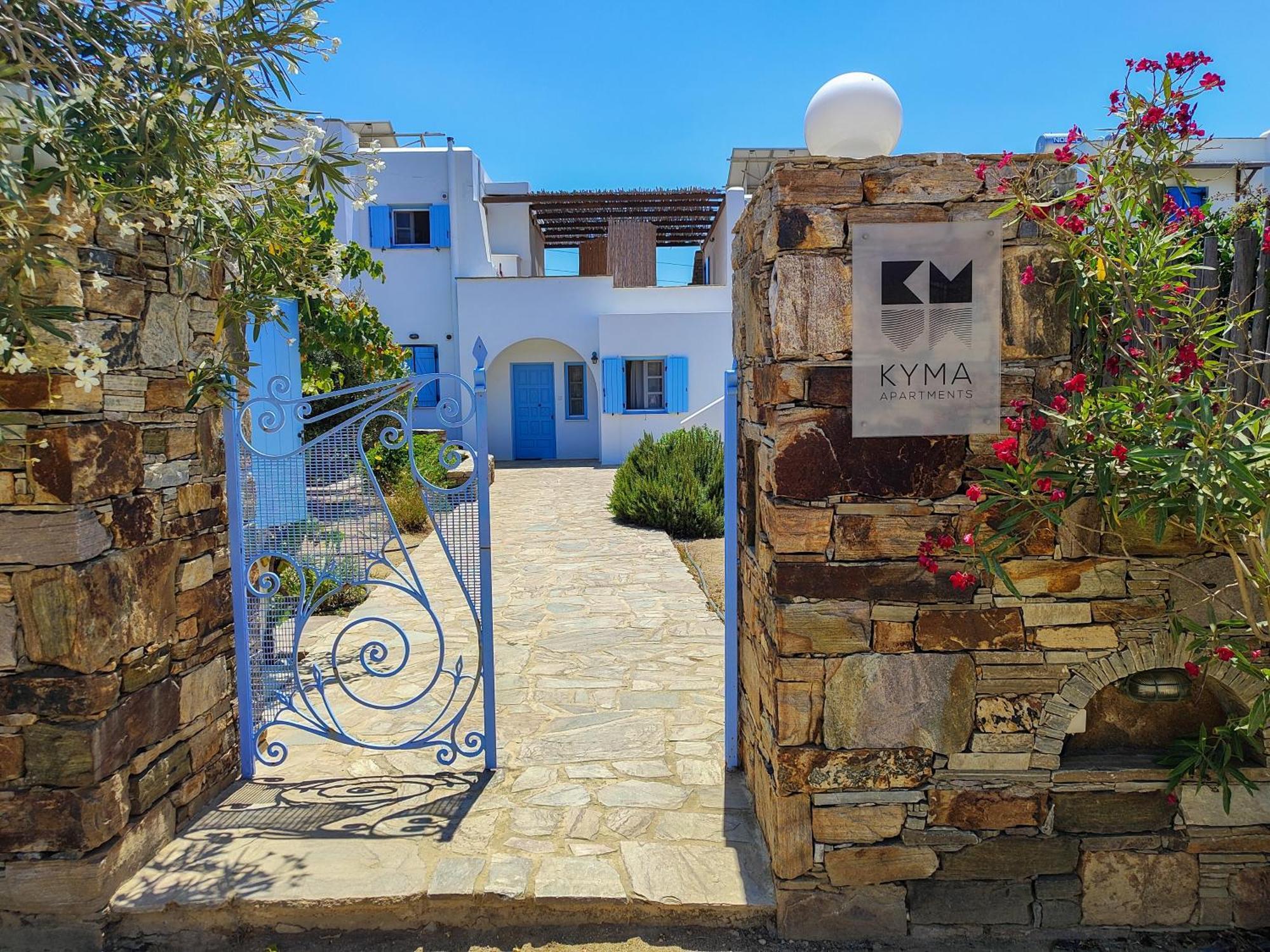 Kyma Apartments - Naxos Agios Prokopios ภายนอก รูปภาพ