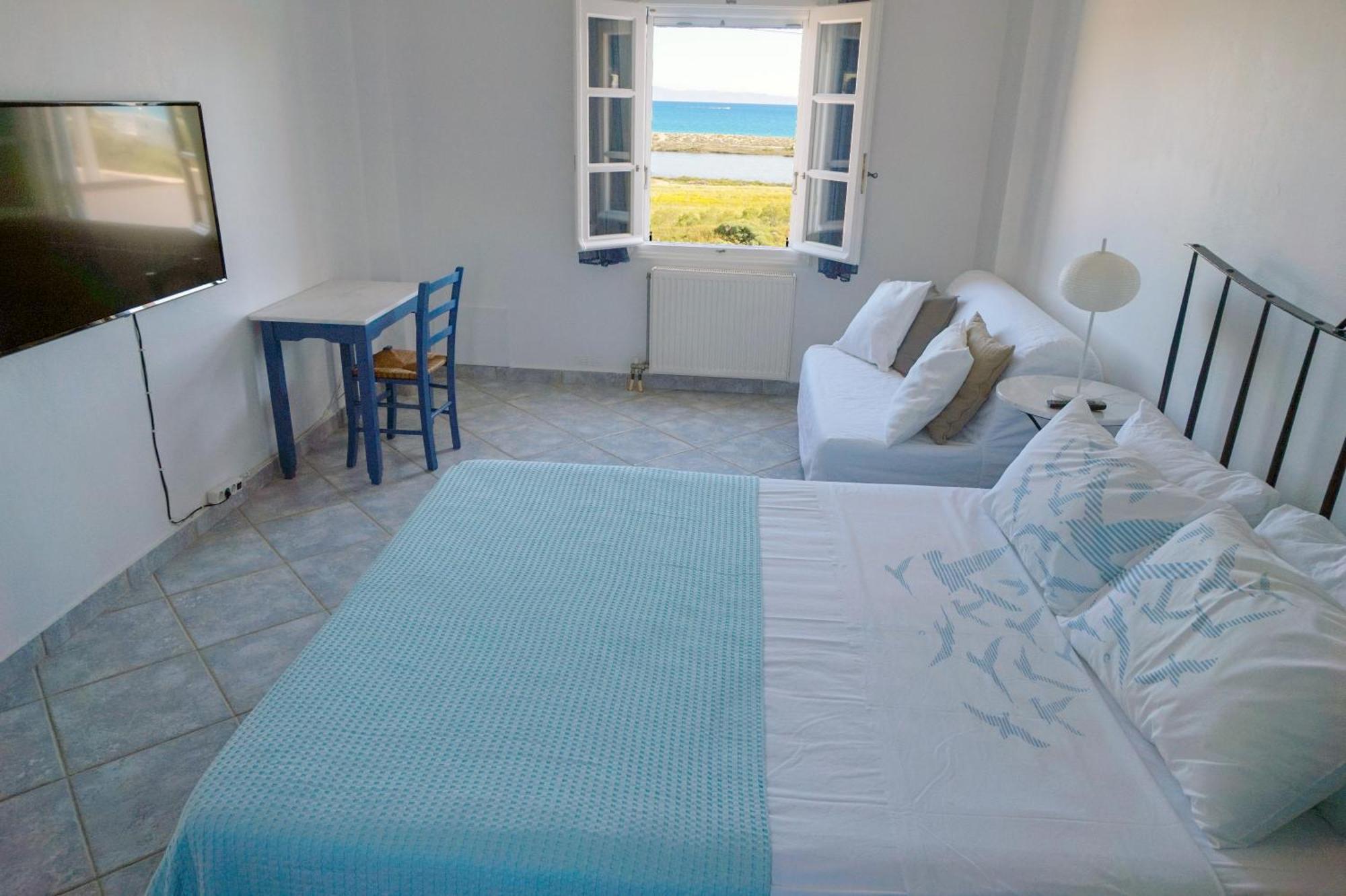 Kyma Apartments - Naxos Agios Prokopios ภายนอก รูปภาพ