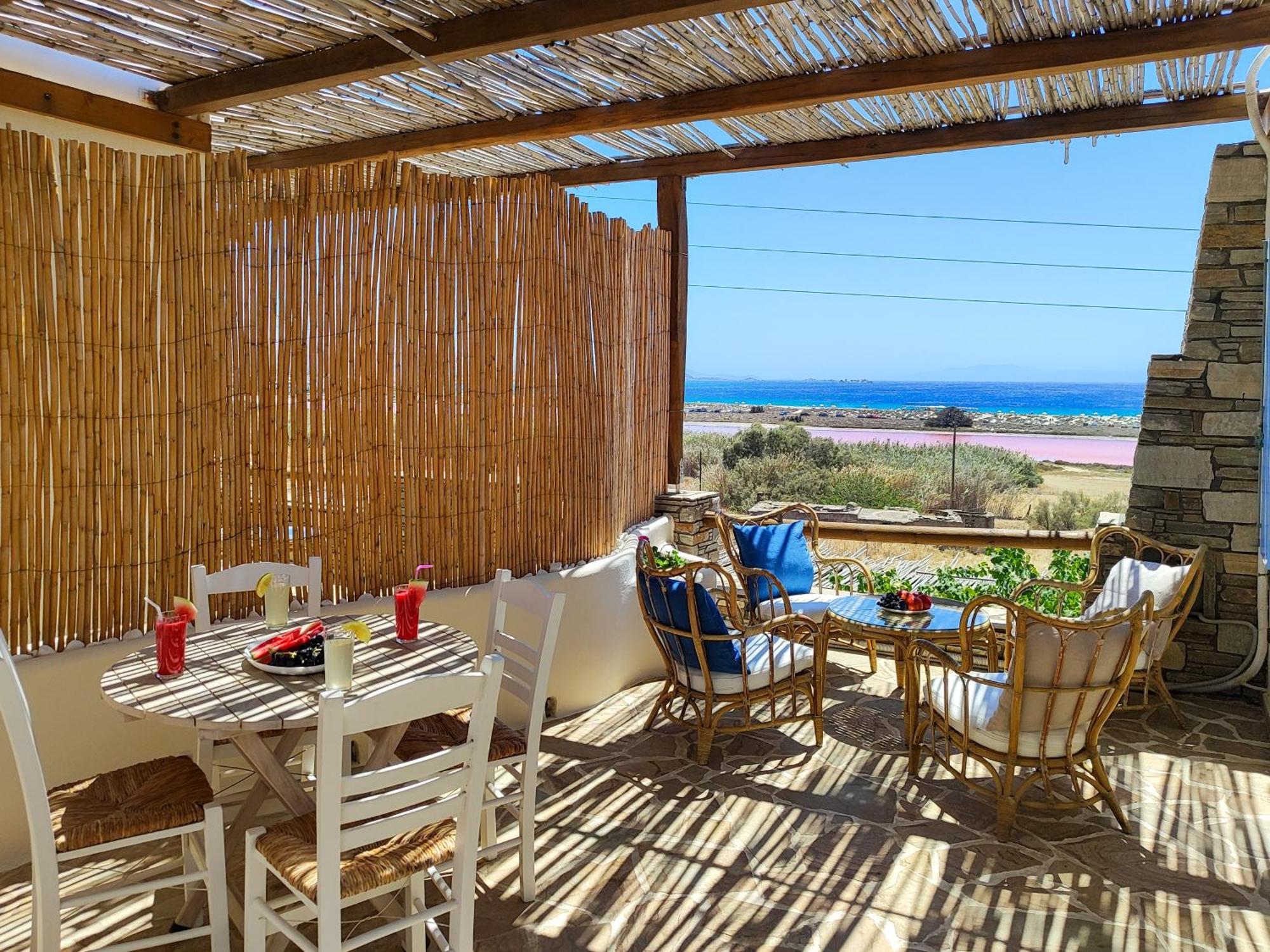 Kyma Apartments - Naxos Agios Prokopios ภายนอก รูปภาพ