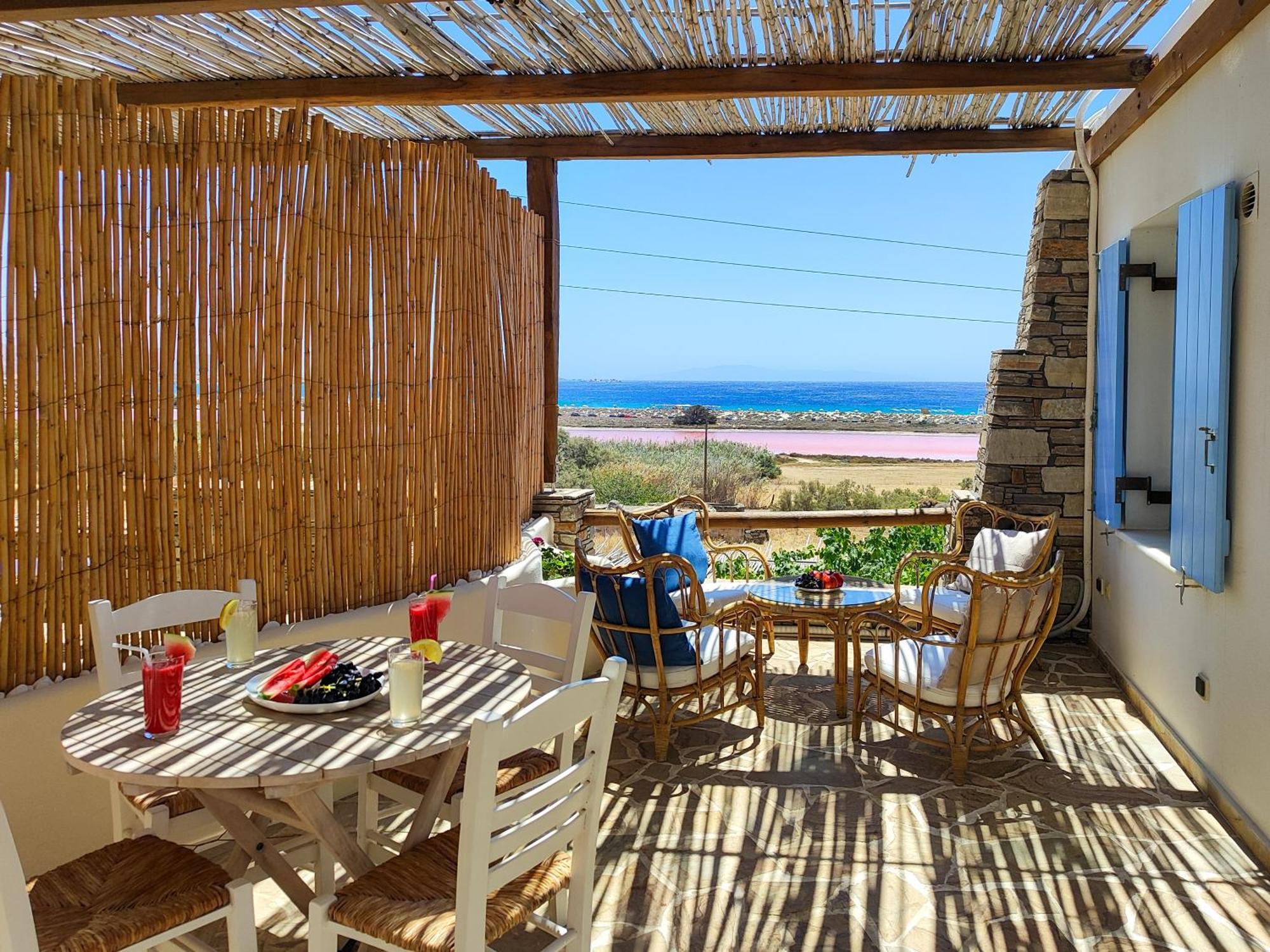 Kyma Apartments - Naxos Agios Prokopios ภายนอก รูปภาพ