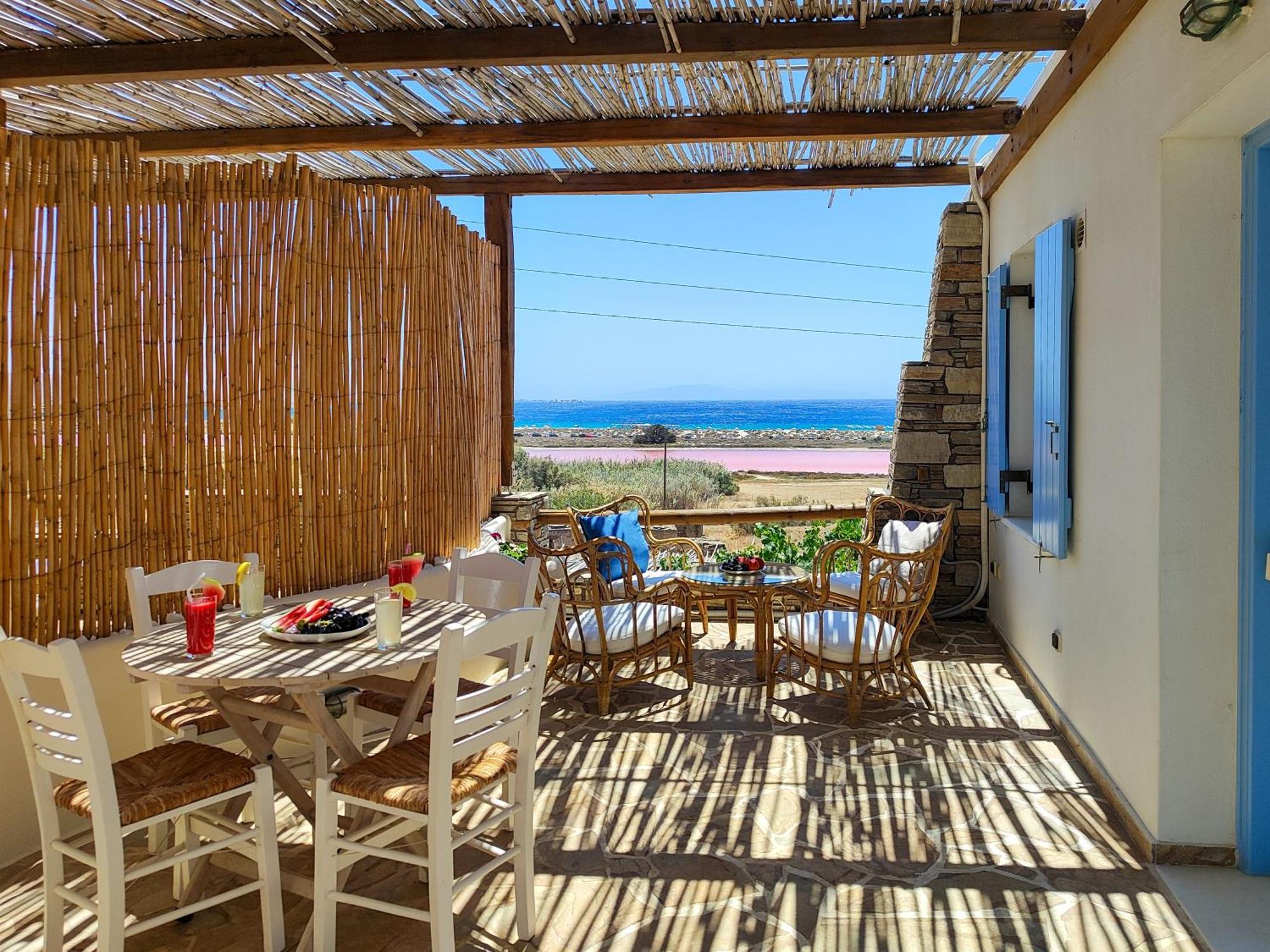 Kyma Apartments - Naxos Agios Prokopios ภายนอก รูปภาพ