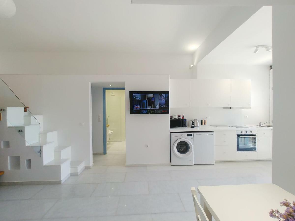 Kyma Apartments - Naxos Agios Prokopios ภายนอก รูปภาพ
